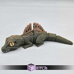 Super Basic STL Baby Spinosaurus Dinosaur Flexi