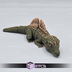 Super Basic STL Baby Spinosaurus Dinosaur Flexi