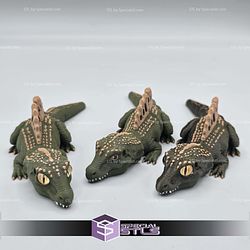 Super Basic STL Baby Spinosaurus Dinosaur Flexi
