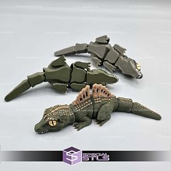 Super Basic STL Baby Spinosaurus Dinosaur Flexi