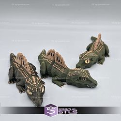 Super Basic STL Baby Spinosaurus Dinosaur Flexi