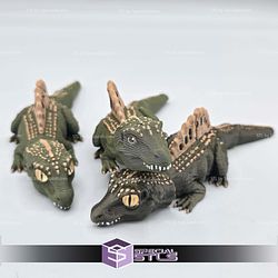 Super Basic STL Baby Spinosaurus Dinosaur Flexi