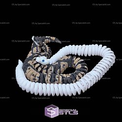 Super Basic STL Ball Python Realistic Flexi Snake
