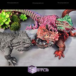 Super Basic STL Bearded Dragon Flexi Lizard