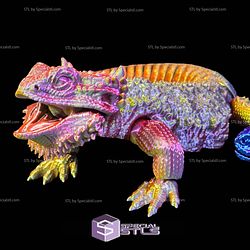 Super Basic STL Bearded Dragon Flexi Lizard