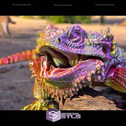 Super Basic STL Bearded Dragon Flexi Lizard