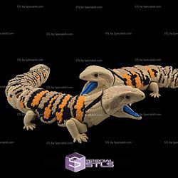 Super Basic STL Blue Tongue Skink Articulated Lizard
