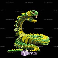 Super Basic STL Bush Viper Flexi Dragon Snake