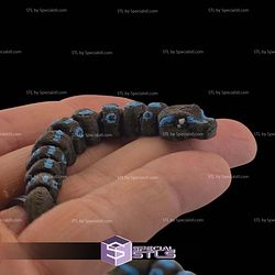 Super Basic STL Chibi Ball Python Articulated
