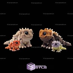 Super Basic STL Chibi Bearded Dragon Articulated