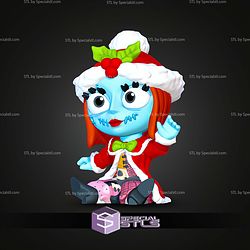 Super Basic STL Christmas Costume Sally MultiColor