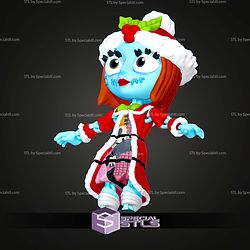 Super Basic STL Christmas Costume Sally MultiColor