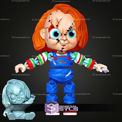 Super Basic STL Chucky MultiColor