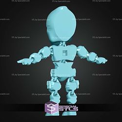 Super Basic STL Deadpool MultiColor