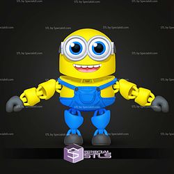 Super Basic STL Despicable Me Minion Bob MultiColor