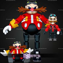 Super Basic STL Dr Eggman MultiColor