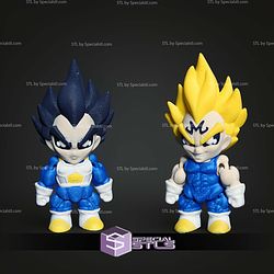 Super Basic STL Dragon Ball Z Minis Pack MultiColor