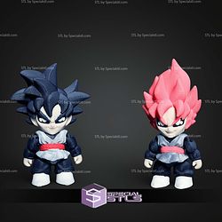 Super Basic STL Dragon Ball Z Minis Pack MultiColor