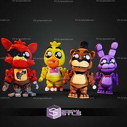 Super Basic STL Five Nights at Freddy Pack MultiColor