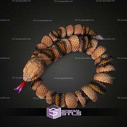 Super Basic STL Flexi Copperhead Snake