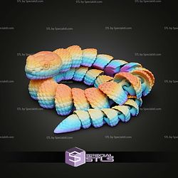 Super Basic STL Flexi Copperhead Snake