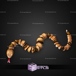 Super Basic STL Flexi Copperhead Snake