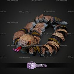 Super Basic STL Flexi Copperhead Snake