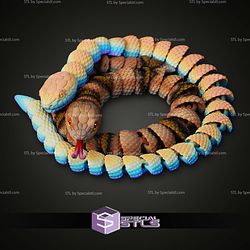 Super Basic STL Flexi Copperhead Snake