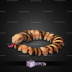 Super Basic STL Flexi Copperhead Snake