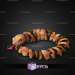 Super Basic STL Flexi Copperhead Snake