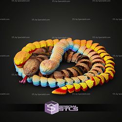 Super Basic STL Flexi Copperhead Snake