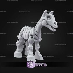 Super Basic STL Flexi Horse Skeleton