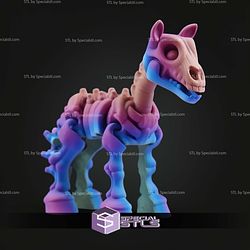 Super Basic STL Flexi Horse Skeleton