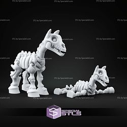 Super Basic STL Flexi Horse Skeleton