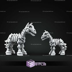Super Basic STL Flexi Horse Skeleton