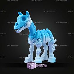 Super Basic STL Flexi Horse Skeleton
