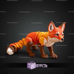 Super Basic STL Fox Multicolor 3MF