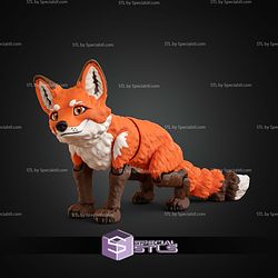 Super Basic STL Fox Multicolor 3MF