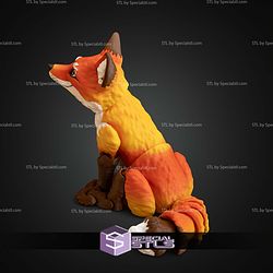 Super Basic STL Fox Multicolor 3MF