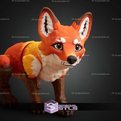 Super Basic STL Fox Multicolor 3MF
