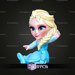 Super Basic STL Frozen Elsa MultiColor