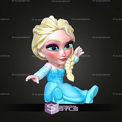 Super Basic STL Frozen Elsa MultiColor