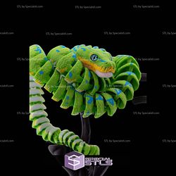 Super Basic STL Green Tree Python Articulated