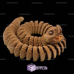 Super Basic STL Hognose Snake V2 Articulated