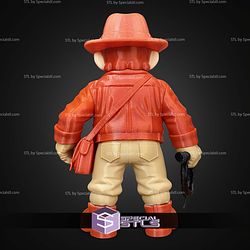 Super Basic STL Indiana Jone Mario No Ams
