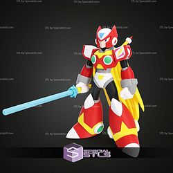Super Basic STL Megaman Zero Multipart