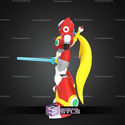 Super Basic STL Megaman Zero Multipart