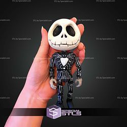 Super Basic STL Jack Skellington MultiColor