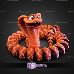 Super Basic STL King Cobra Snake