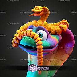 Super Basic STL King Cobra Snake
